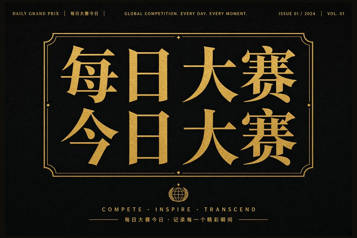 每日大赛今日品牌形象